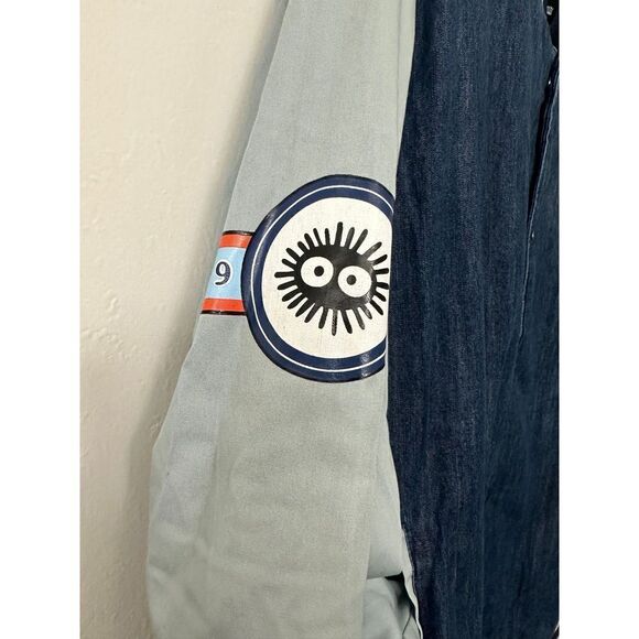 Studio Ghibli My Neighbor Totoro Circle Portrait Varsity Jacket Size M - Picture 4 of 11